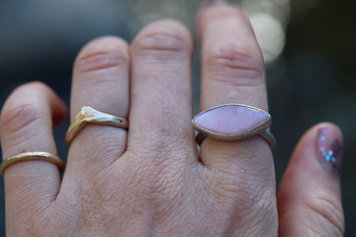 Her Shining Eyes Ring. 7.5