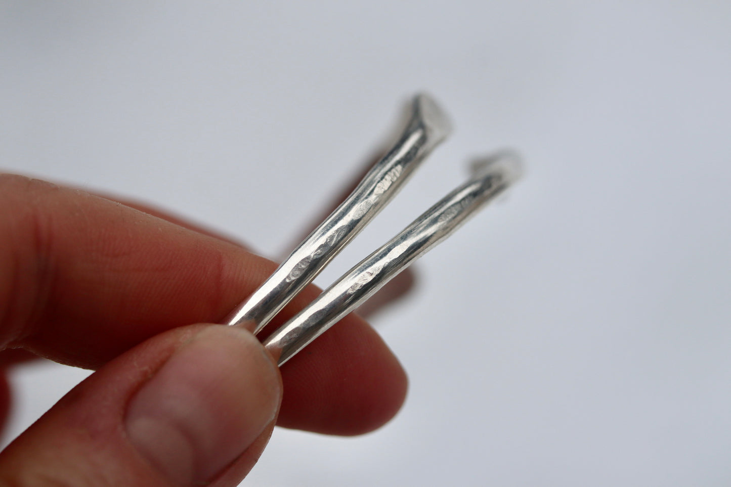 Sterling Stacking Cuff. Large.