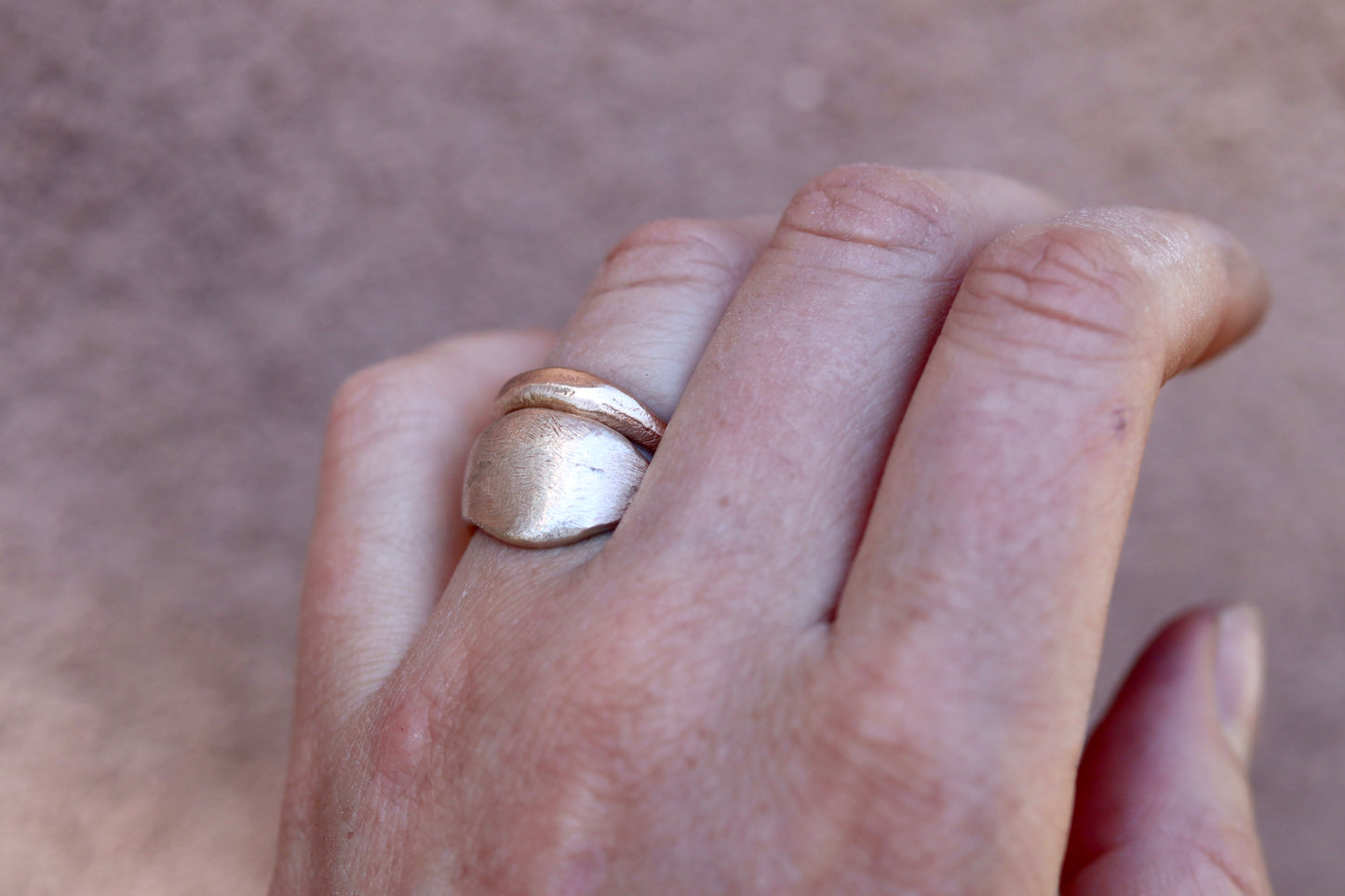 Artemis Shield Ring