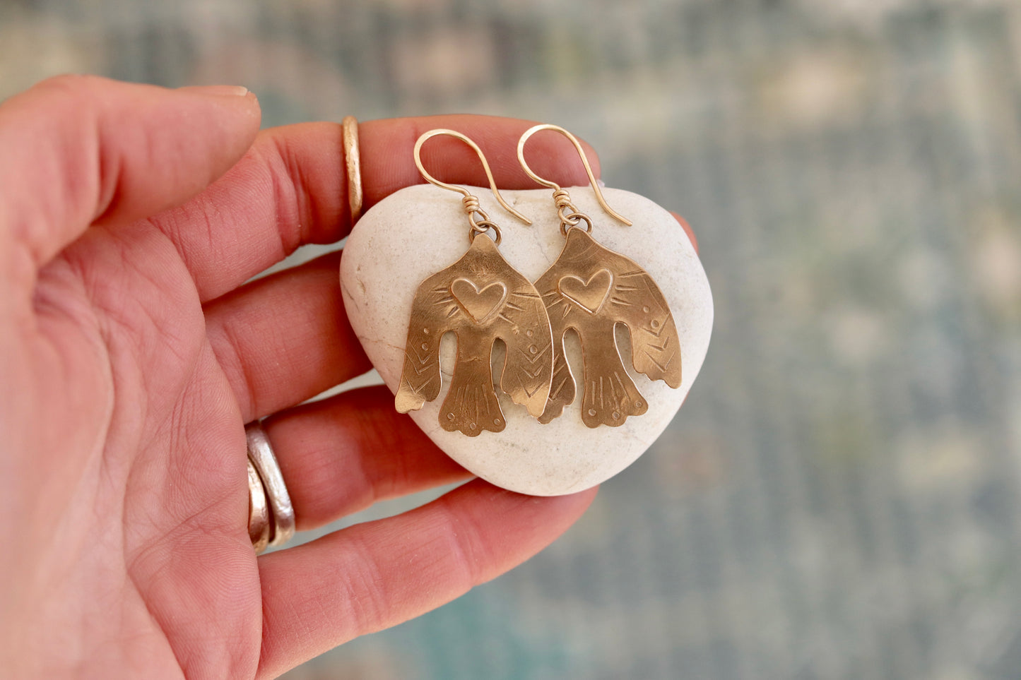 Folk Bird Earrings