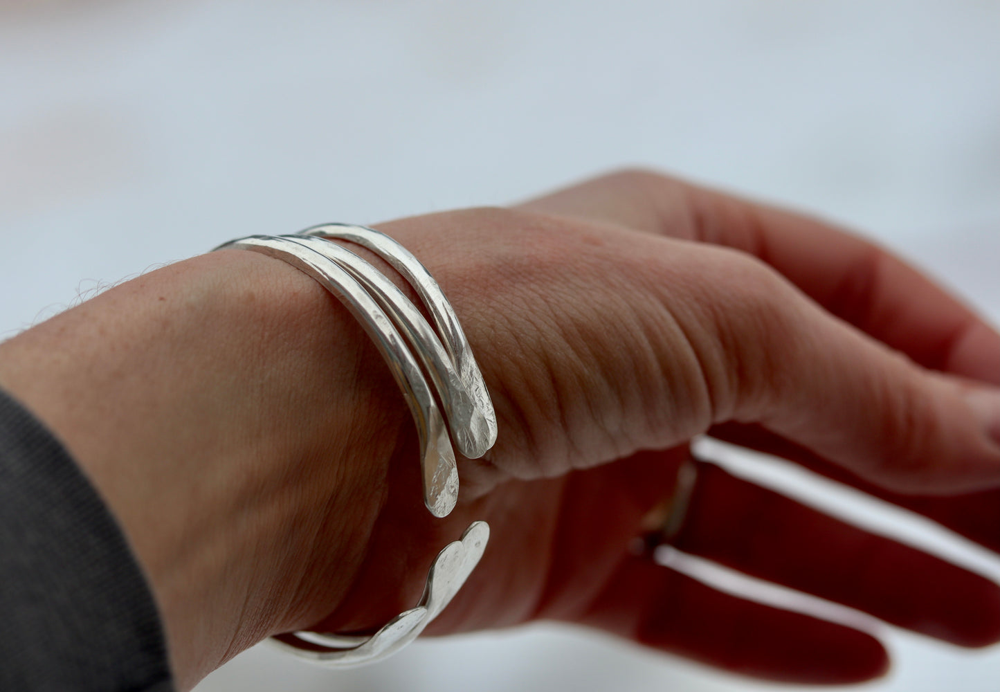 Sterling Stacking Cuff. Small. *One*