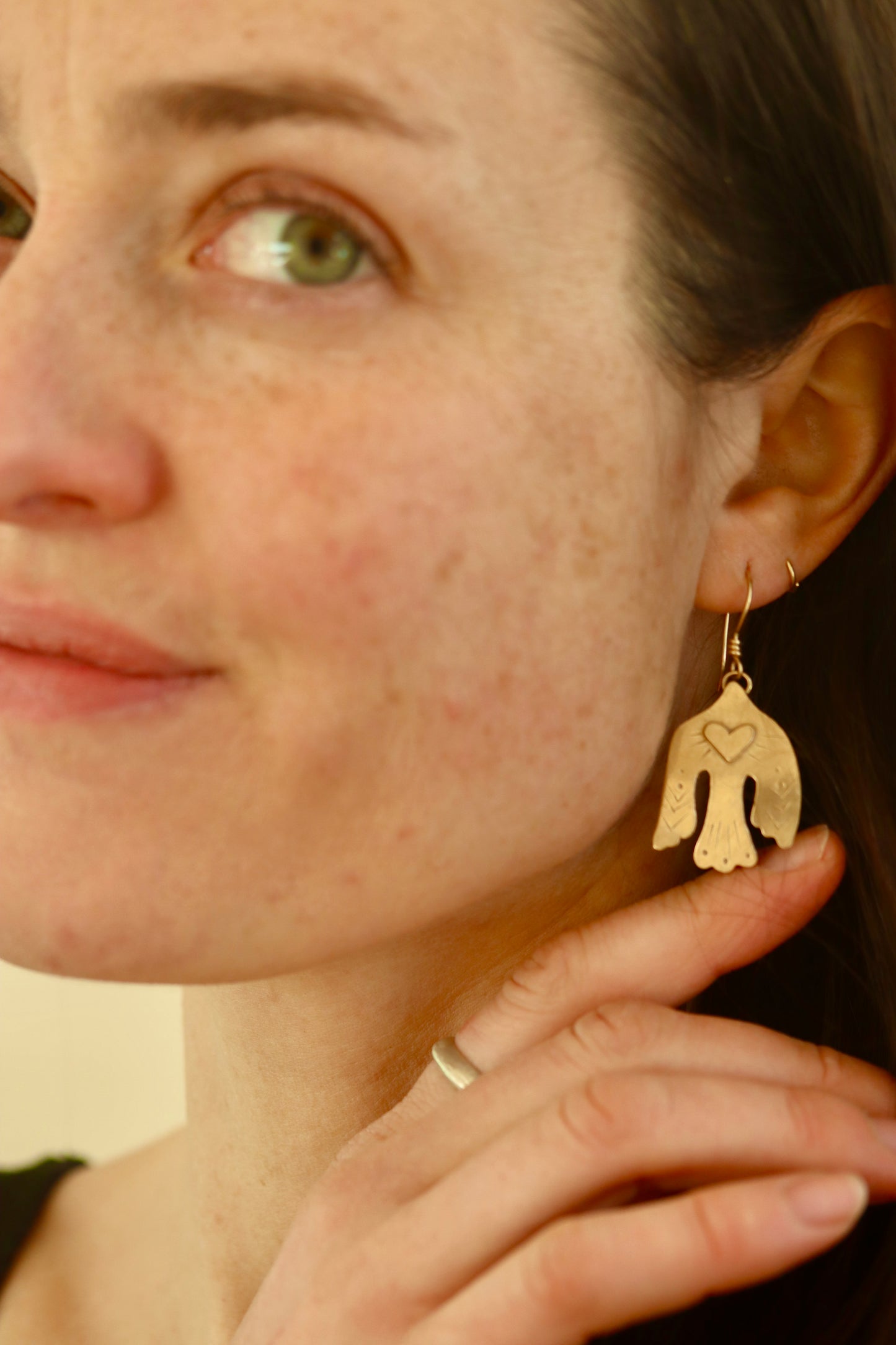 Folk Bird Earrings